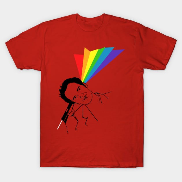 Quentin Tarantino Pink Floyd T-Shirt by SaverioOste